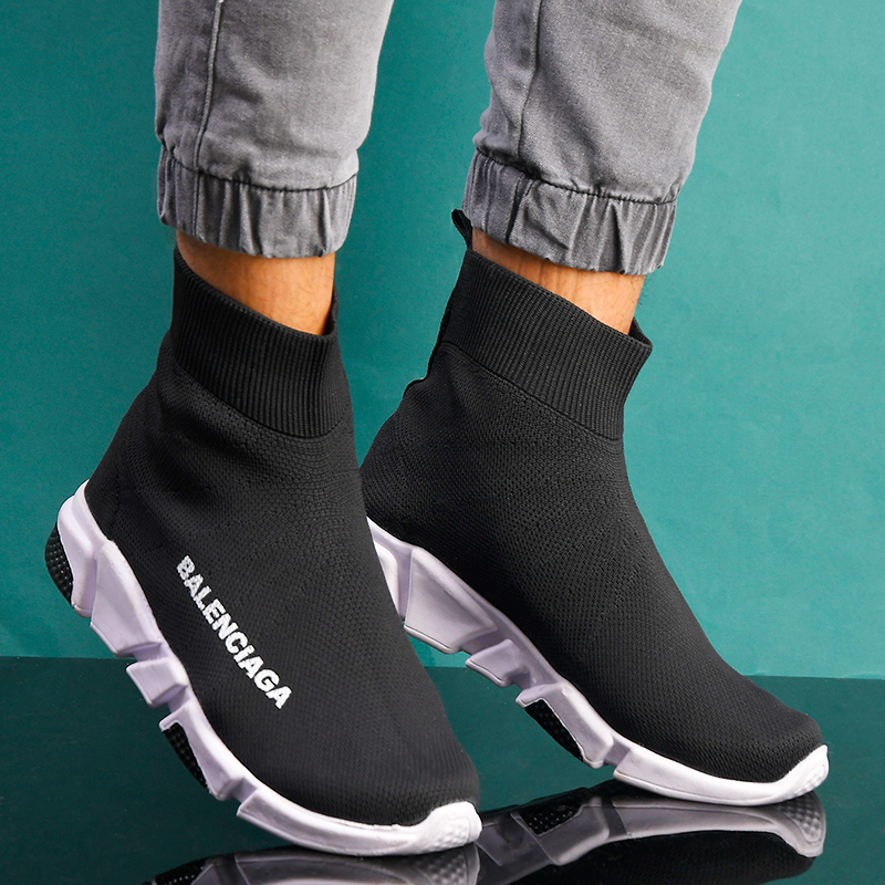 كفش مردانه مشكي  ساقدارمدل Luca