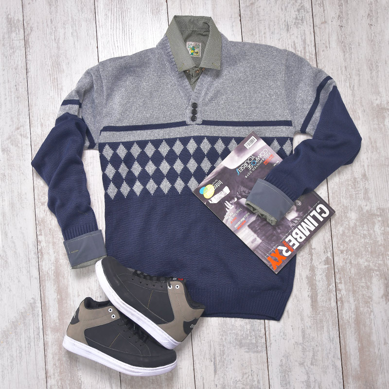 پلیوربافت مردانه مدل Ariste