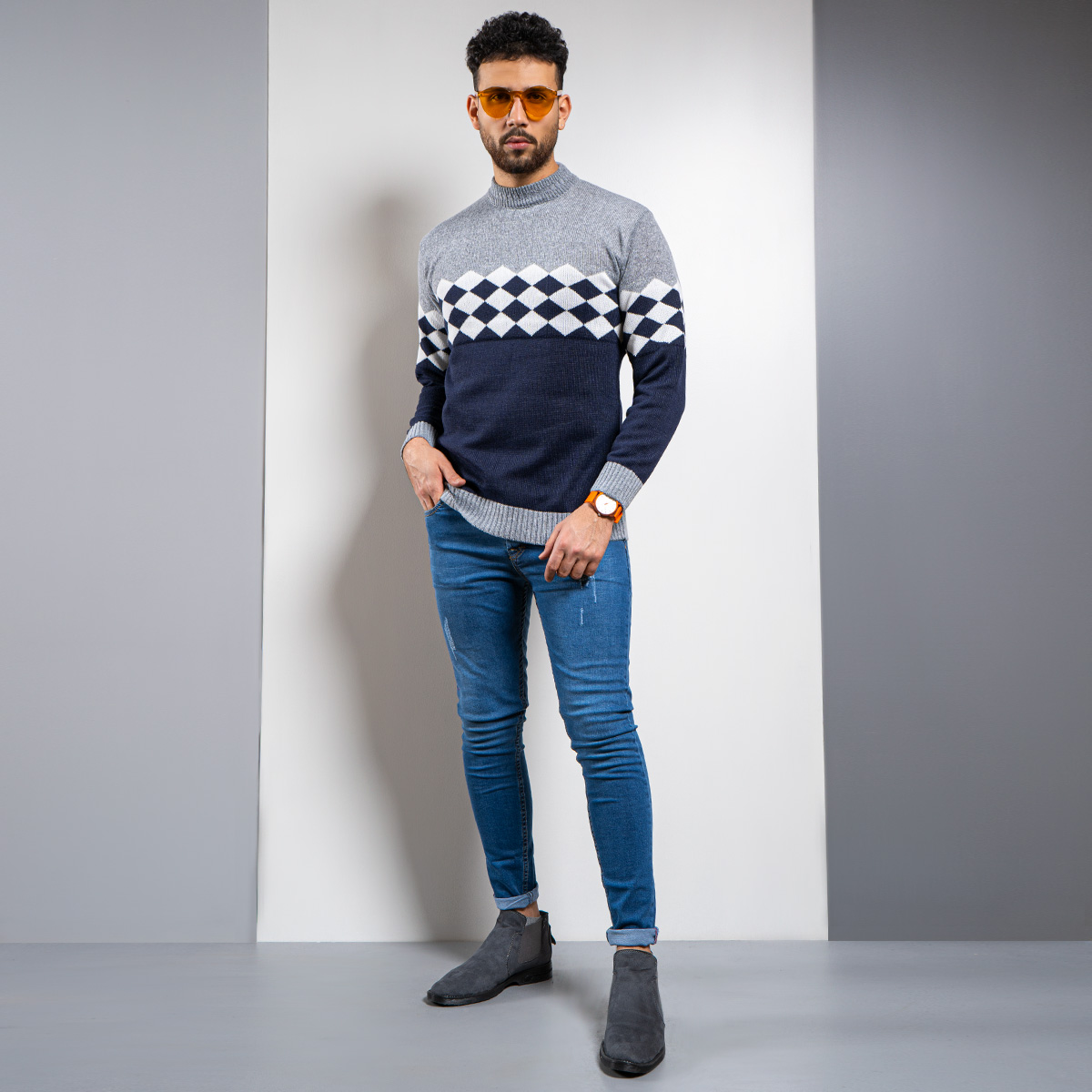 پلیوربافت مردانه مدلArshim