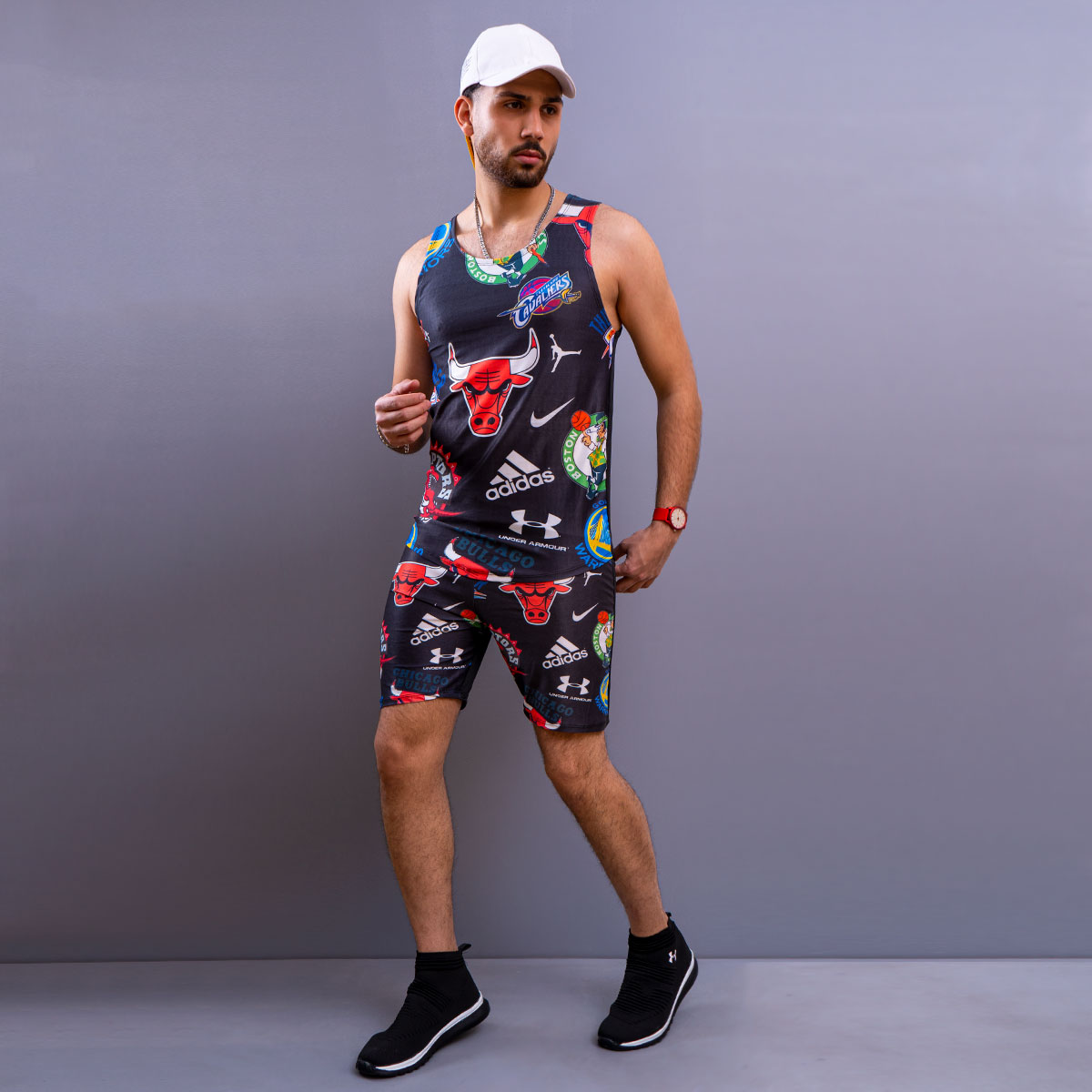 رکابی و شلوارک مردانه RAPTORS