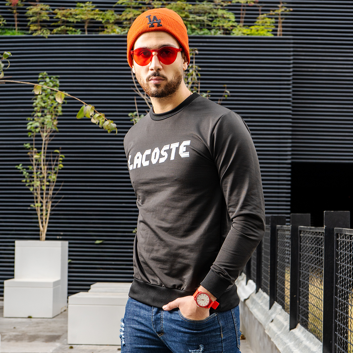 تیشرت آستین بلند مردانه مدل Kamin