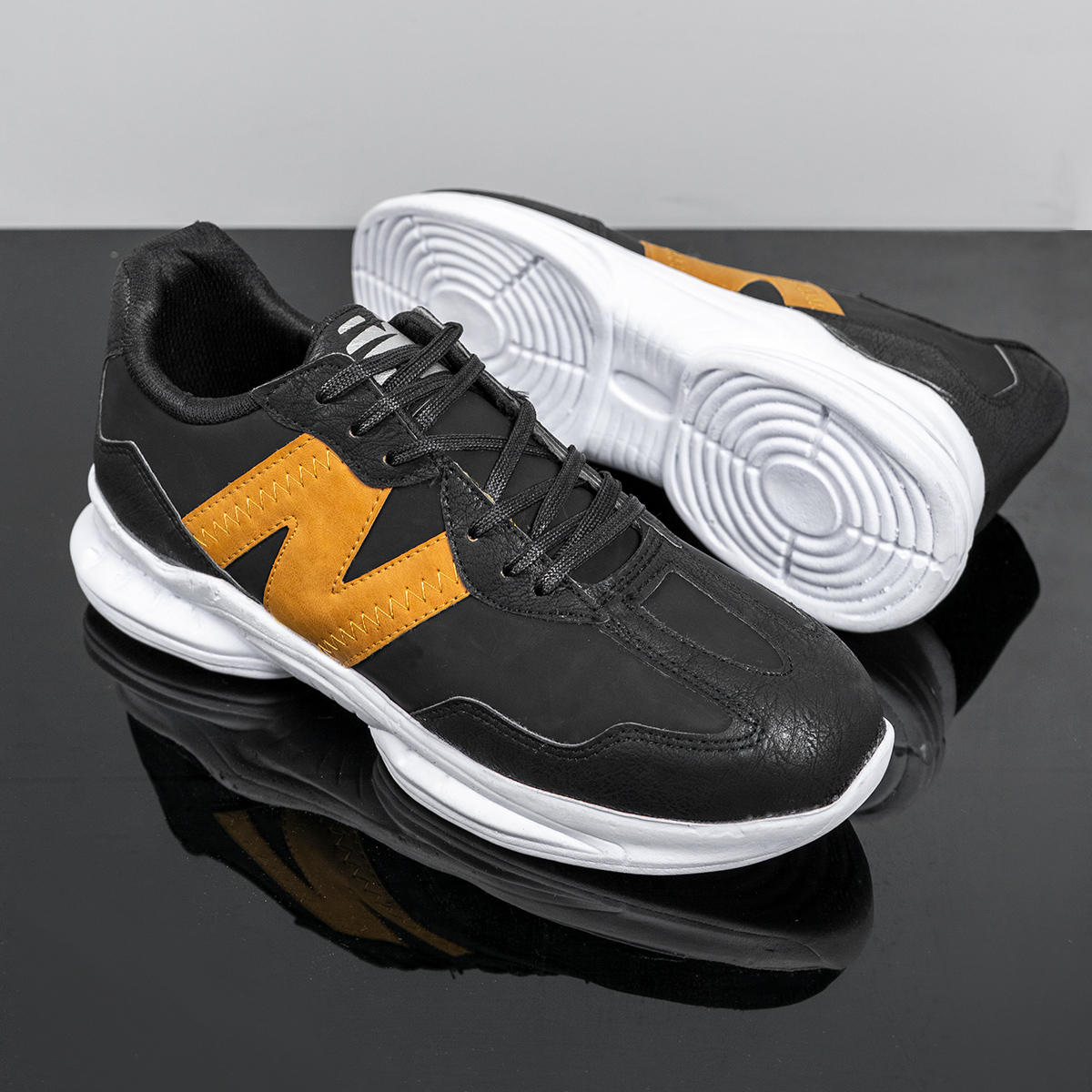 کفش مردانه مشکی مدل Romik