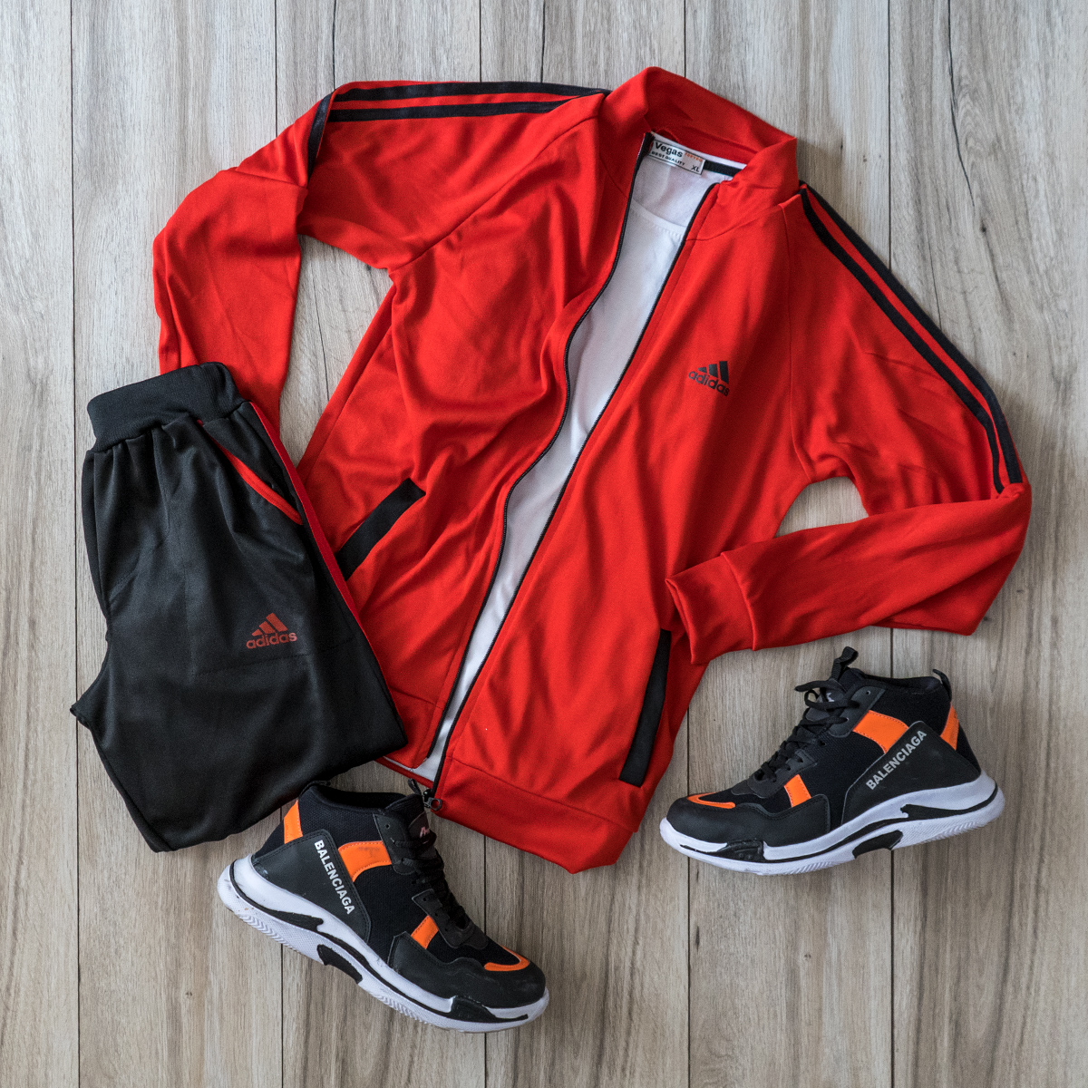 ست سوئيشرت شلوار adidas مردانه مدل Vayan