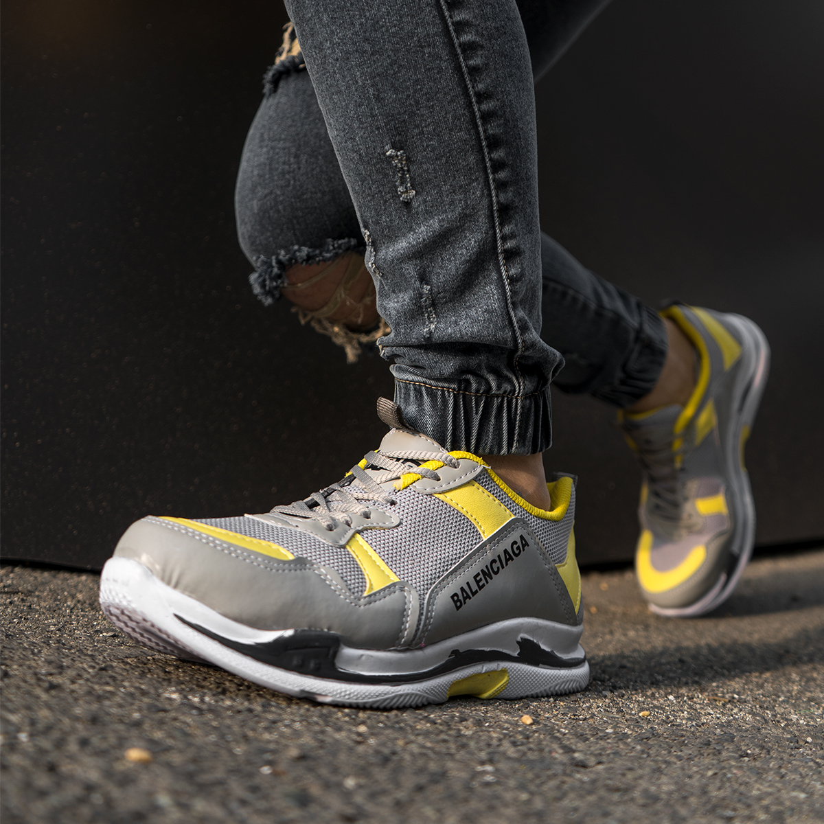 کفش ورزشی طوسی مردانه مدل Aribam