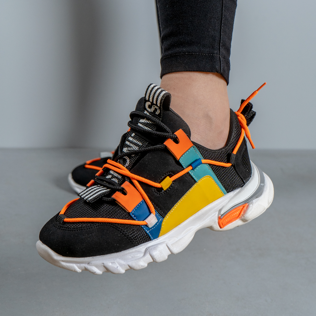 کفش ورزشی دخترانه مشکی مدل Ruby