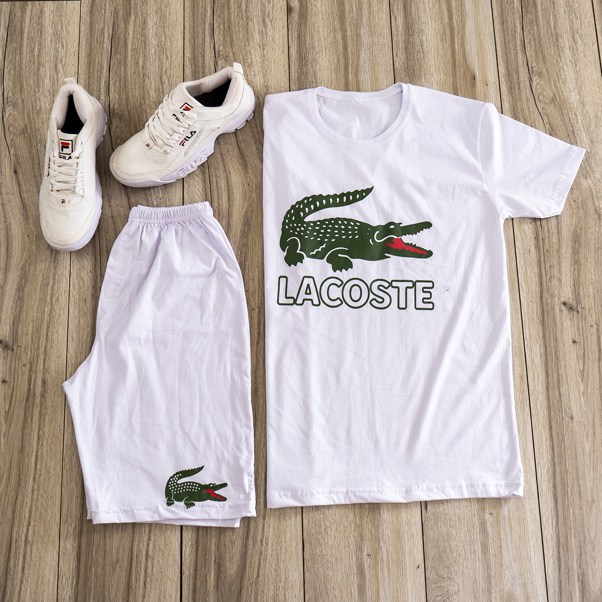 ست تيشرت شلوارك LAGOSTE مدل Jasper