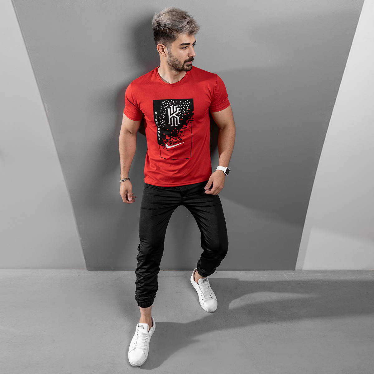 ست تیشرت شلوار Nike مردانه مدل Folan