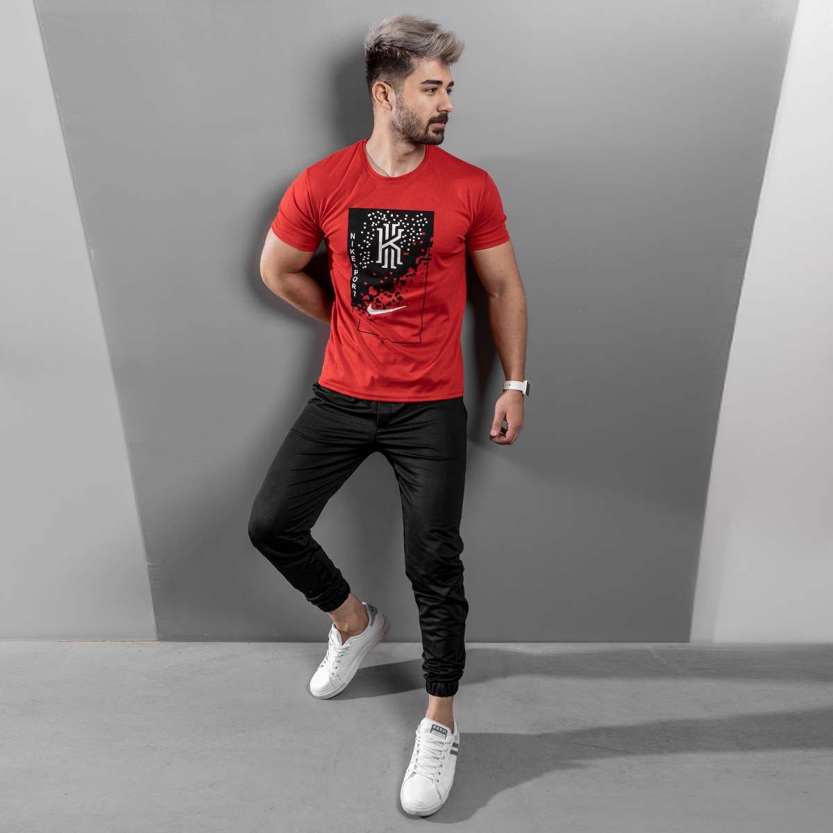 ست تیشرت شلوار Nike مردانه مدل Folan