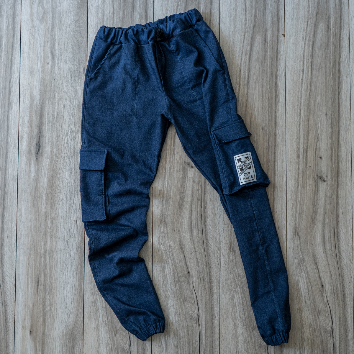 شلوار اسلش مردانه آبی مدل Karna