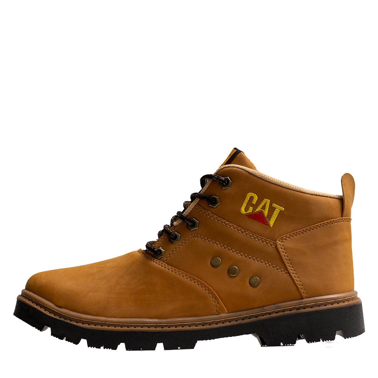 نیم بوت Catمردانه عسلی مدل Scot