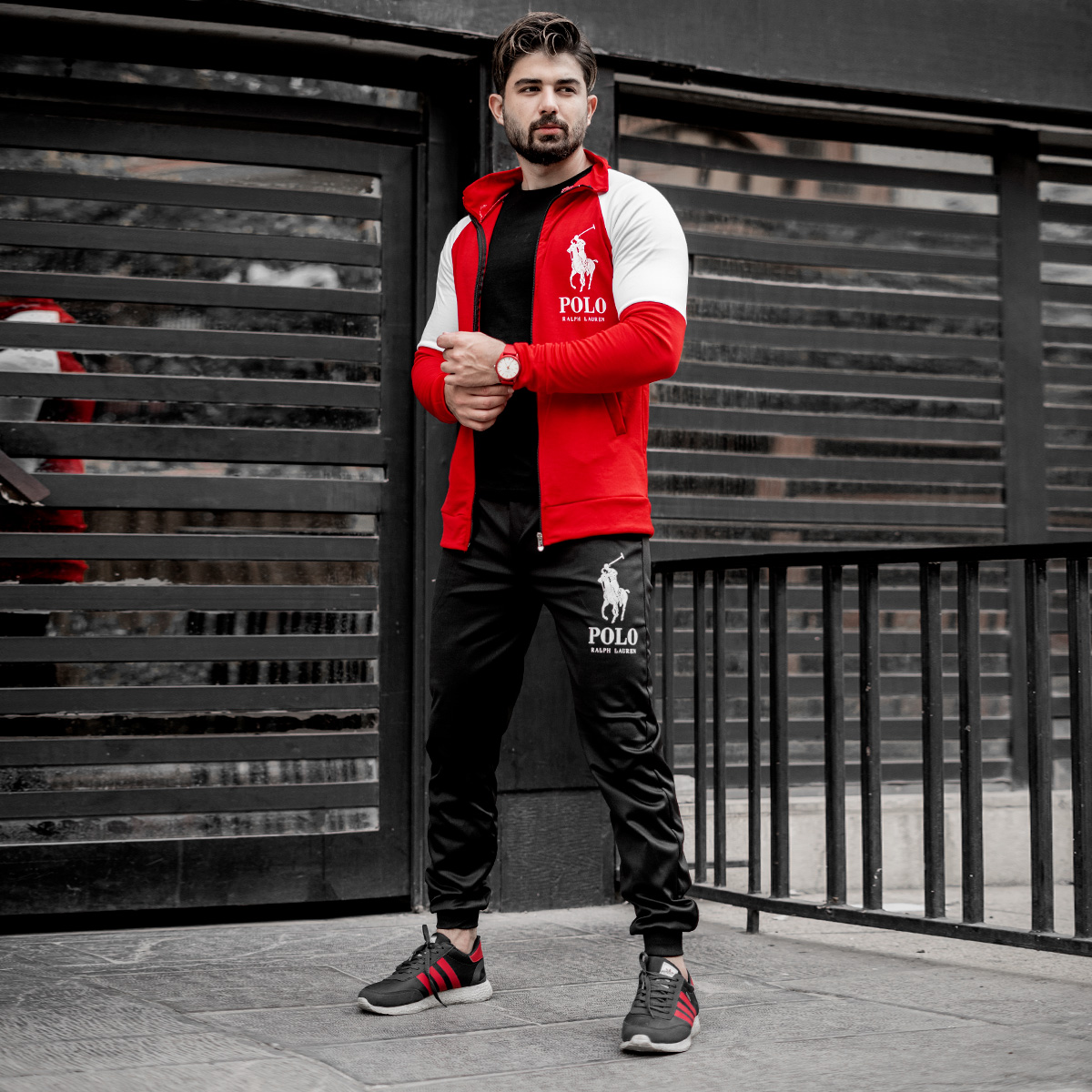 ست سوییشرت شلوارPolo مردانه مدلzina