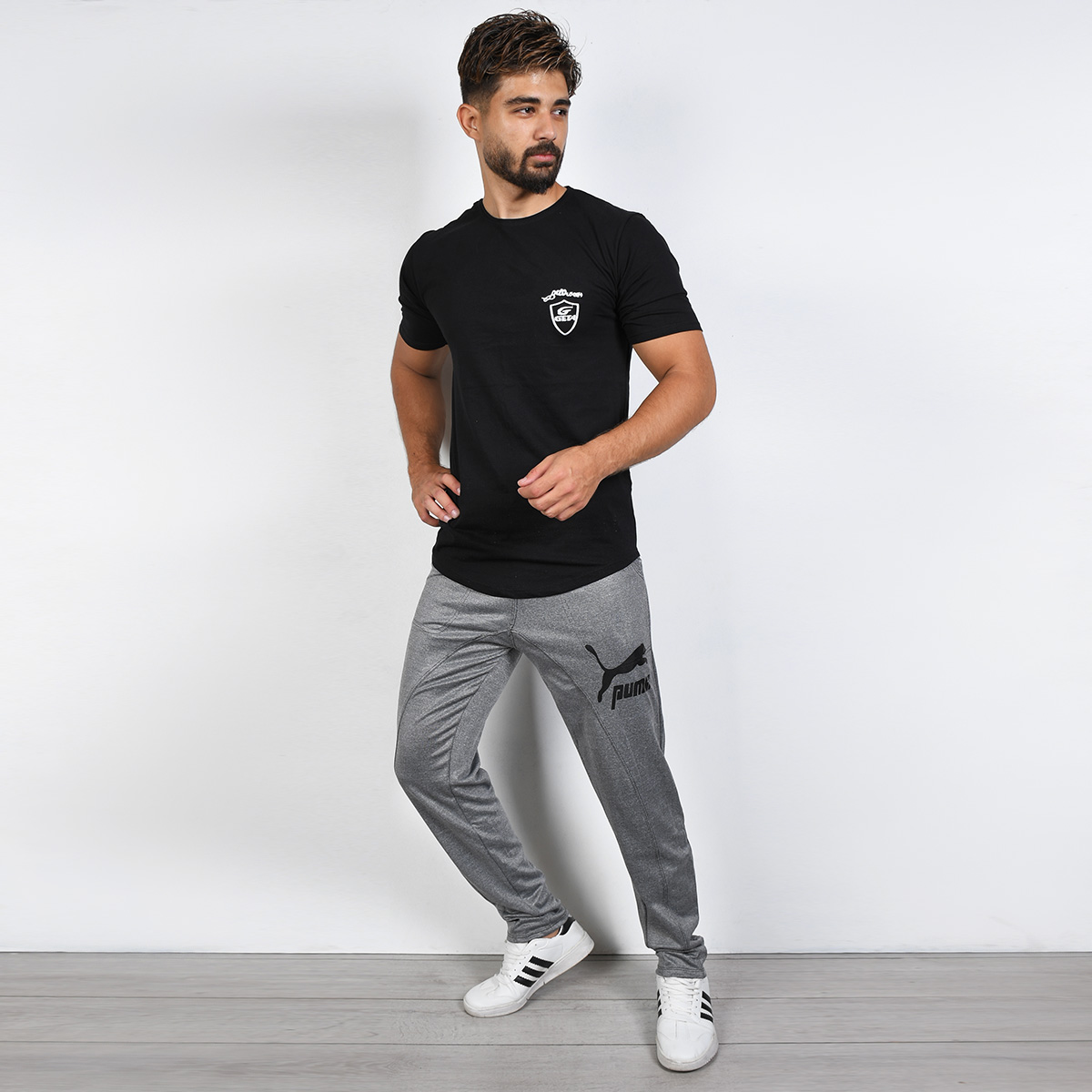 شلوار اسلش مردانه(T) پوما طوسی مدل G68