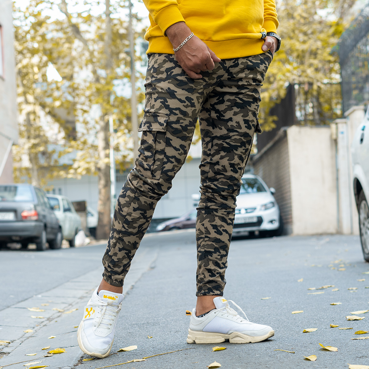 شلوار اسلش چریکی ریز مدل Ehsan