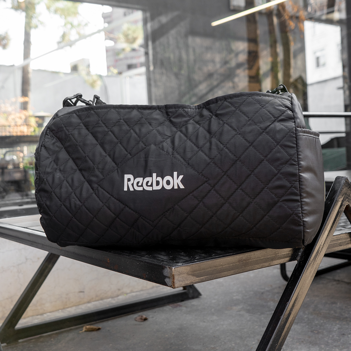 ساک ورزشی ریبوک مشکی مدل Hetra