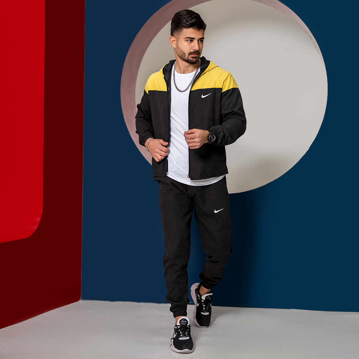 ست سوییشرت شلوار نایک مردانه مدل Shaya