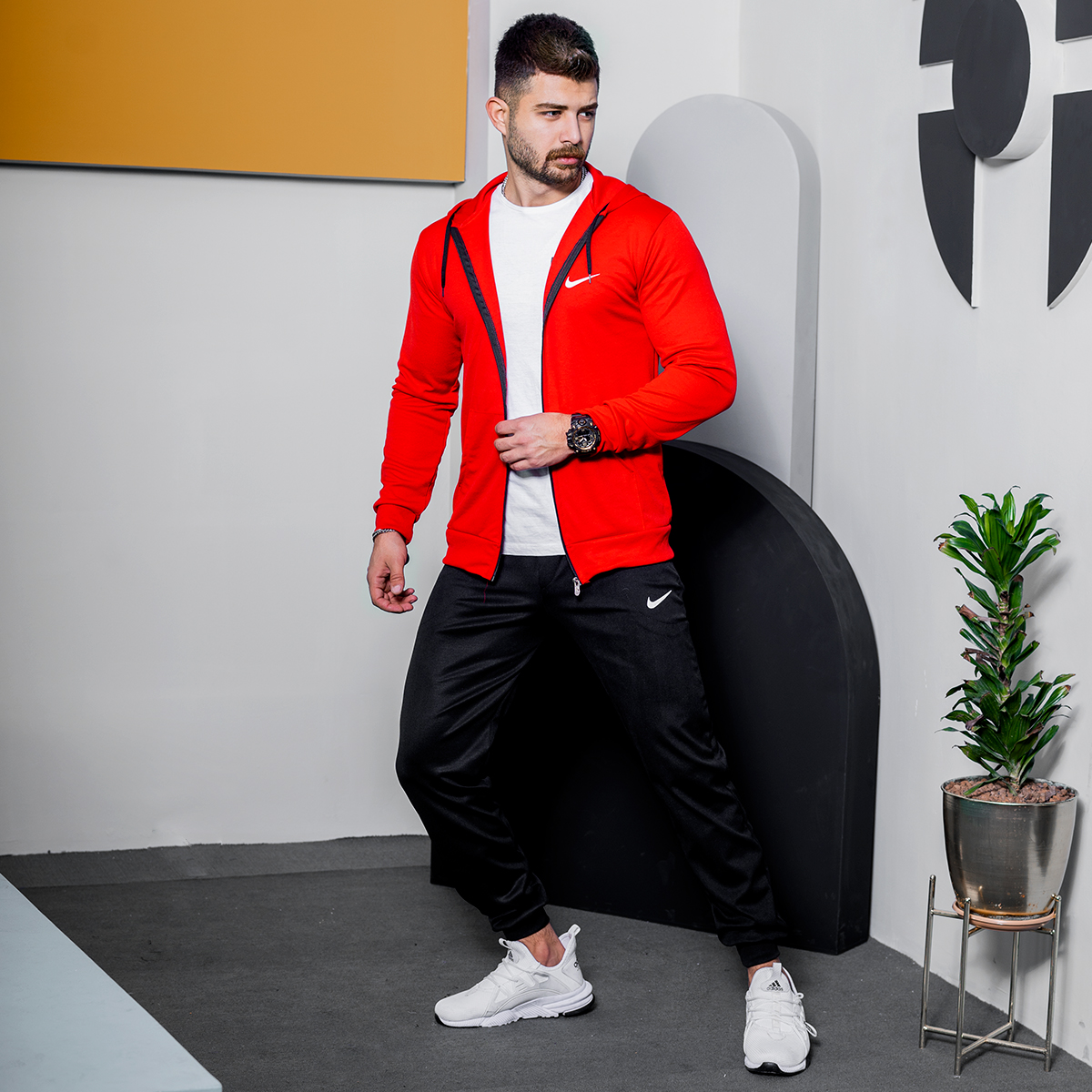 ست سوییشرت شلوار Nike مردانه مدل T800