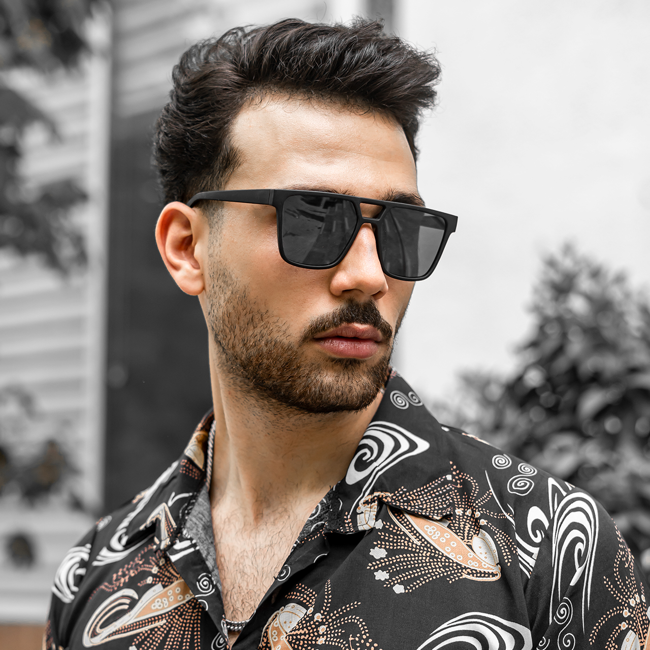 عینک دودی مدل A42