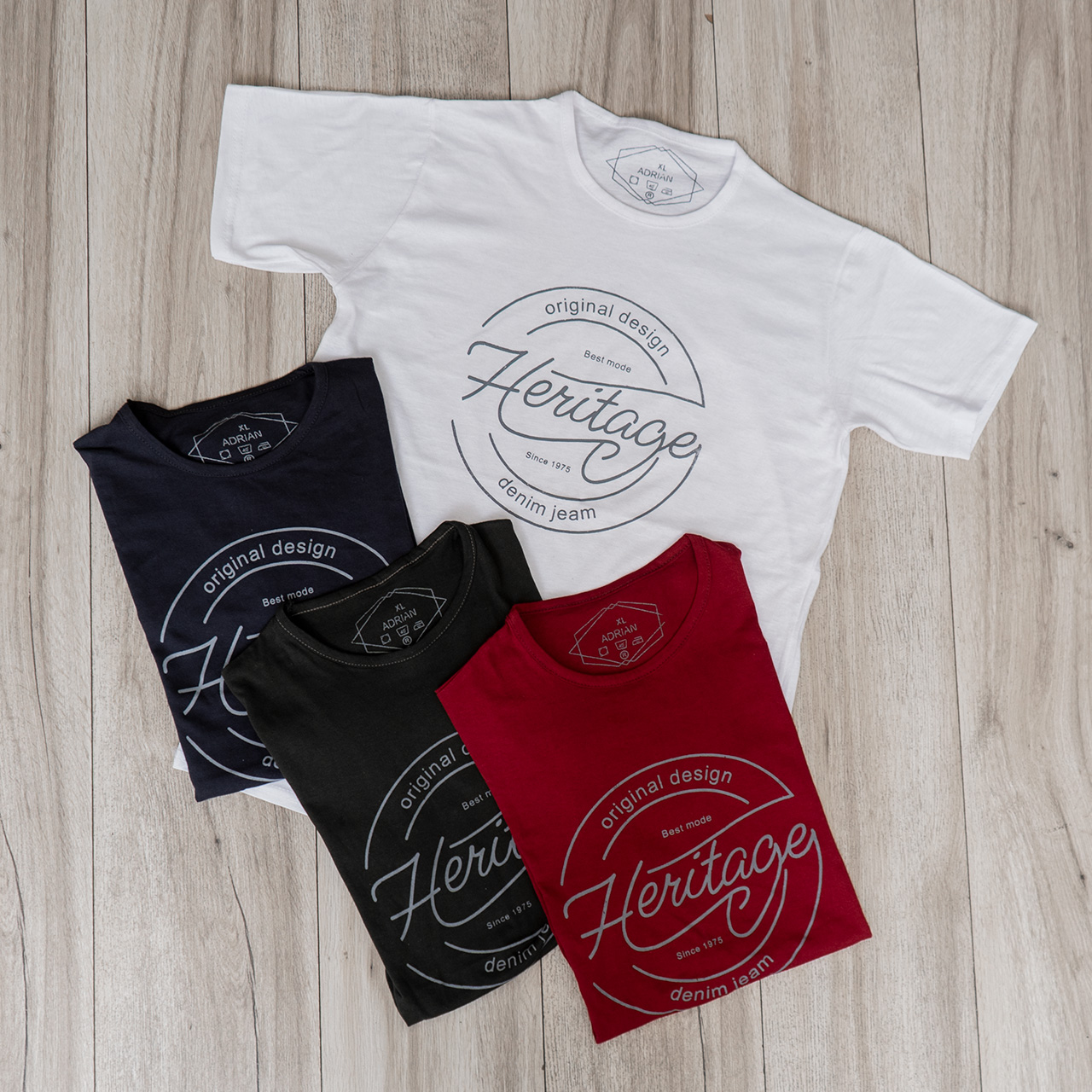 تیشرت مردانه(T) مشکی مدل best mode