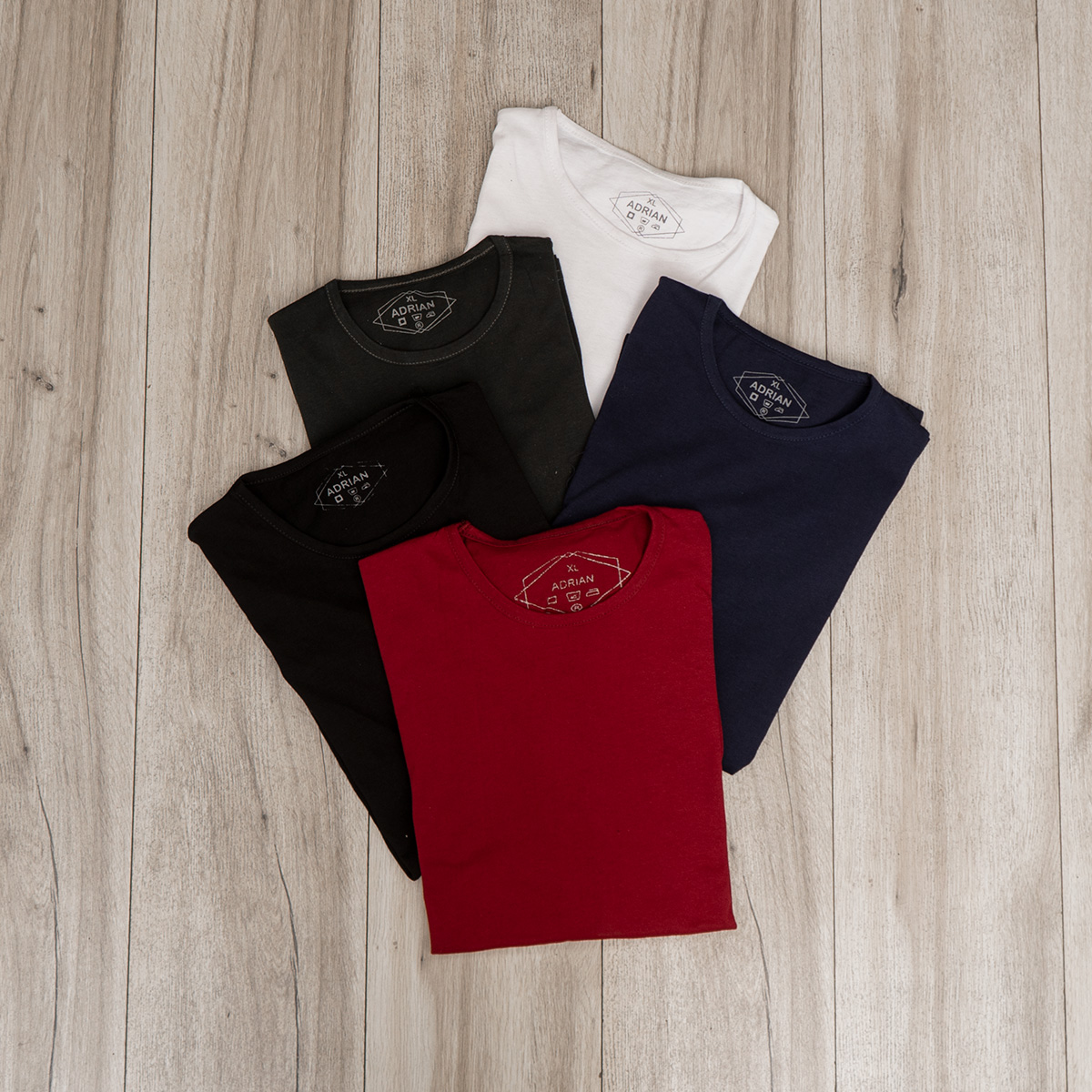 تیشرت مردانه ساده سبز (T) مدل adrian