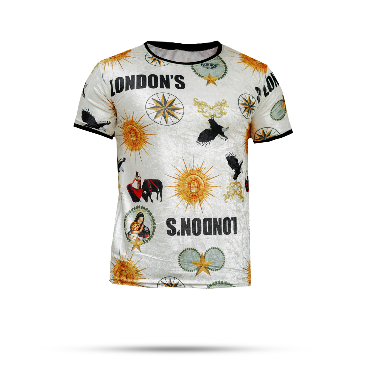 تیشرت مخمل مردانه مدلLando