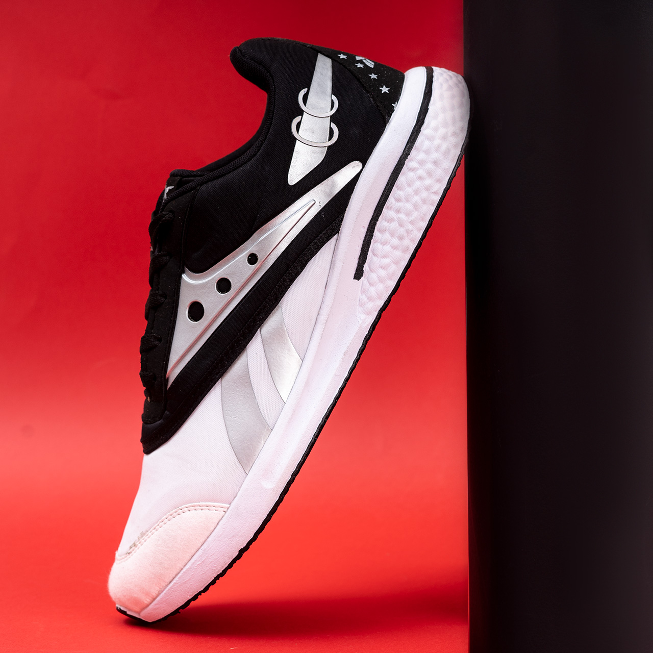 کفش ورزشی ریبوک مشکی سفید مردانه مدل 25CC