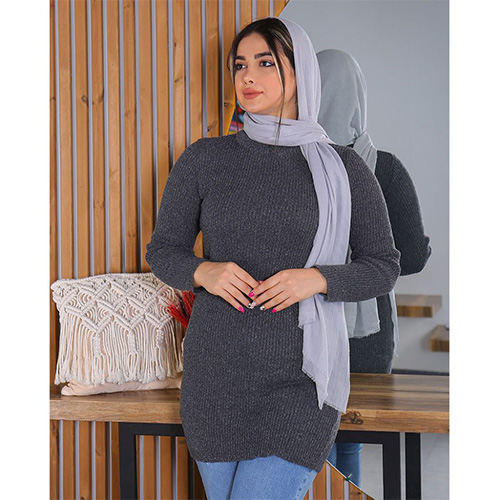 بافت ذغالی دخترانه (ساده) مدل Paria