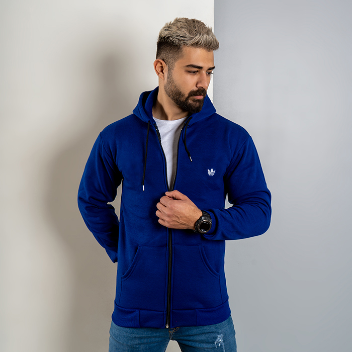 سوییشرت مردانه آبی مدل Tirdad