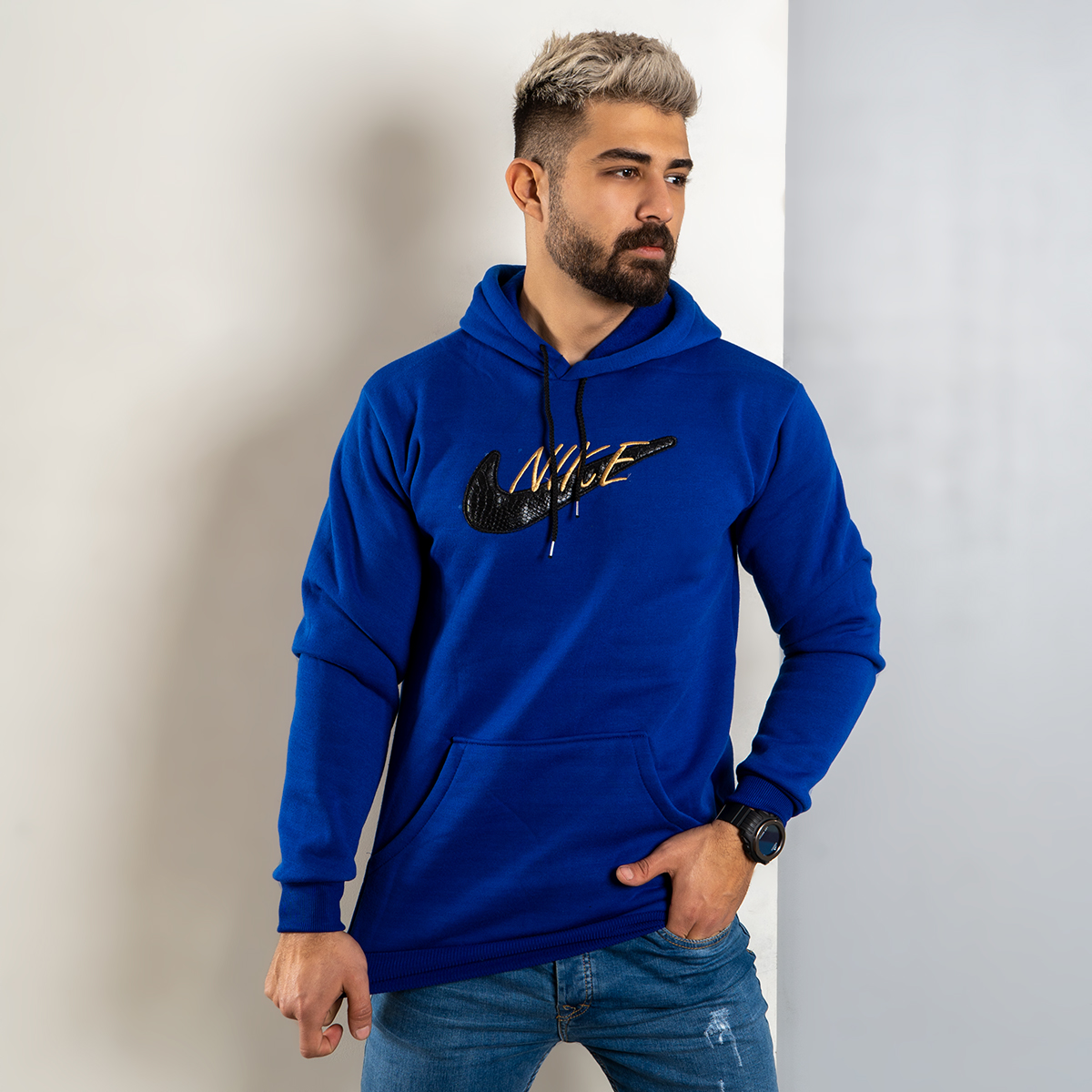 هودی Nike آبی مردانه مدل Henry