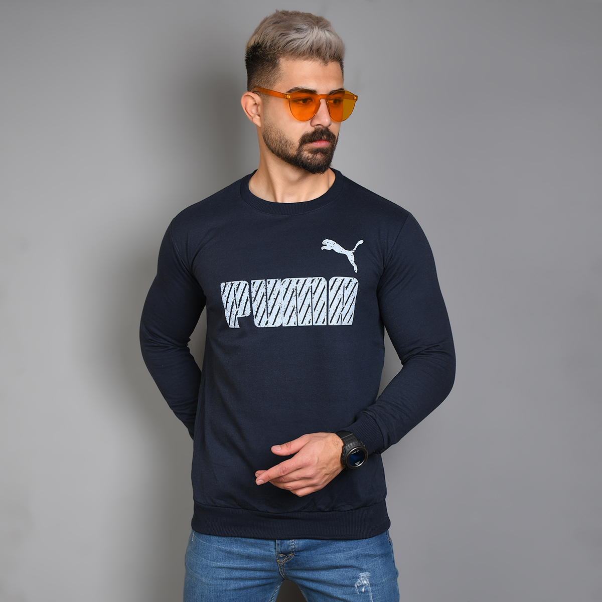 دورس مردانه Puma سرمه ای مدل varan