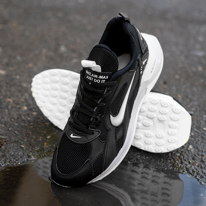 کفش ورزشی Air Max مشکی سفید مردانه مدل Rasin