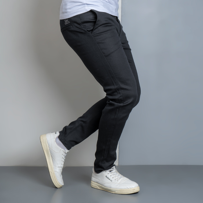 شلوار کتان طوسی مردانه مدل Gucci