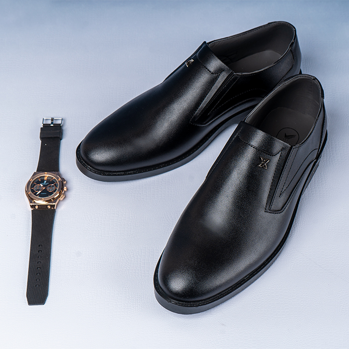 کفش رسمی مشکی مردانه مدل X.TAT