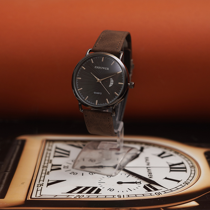 ساعت مچی قهوه ای empower مدل EM40