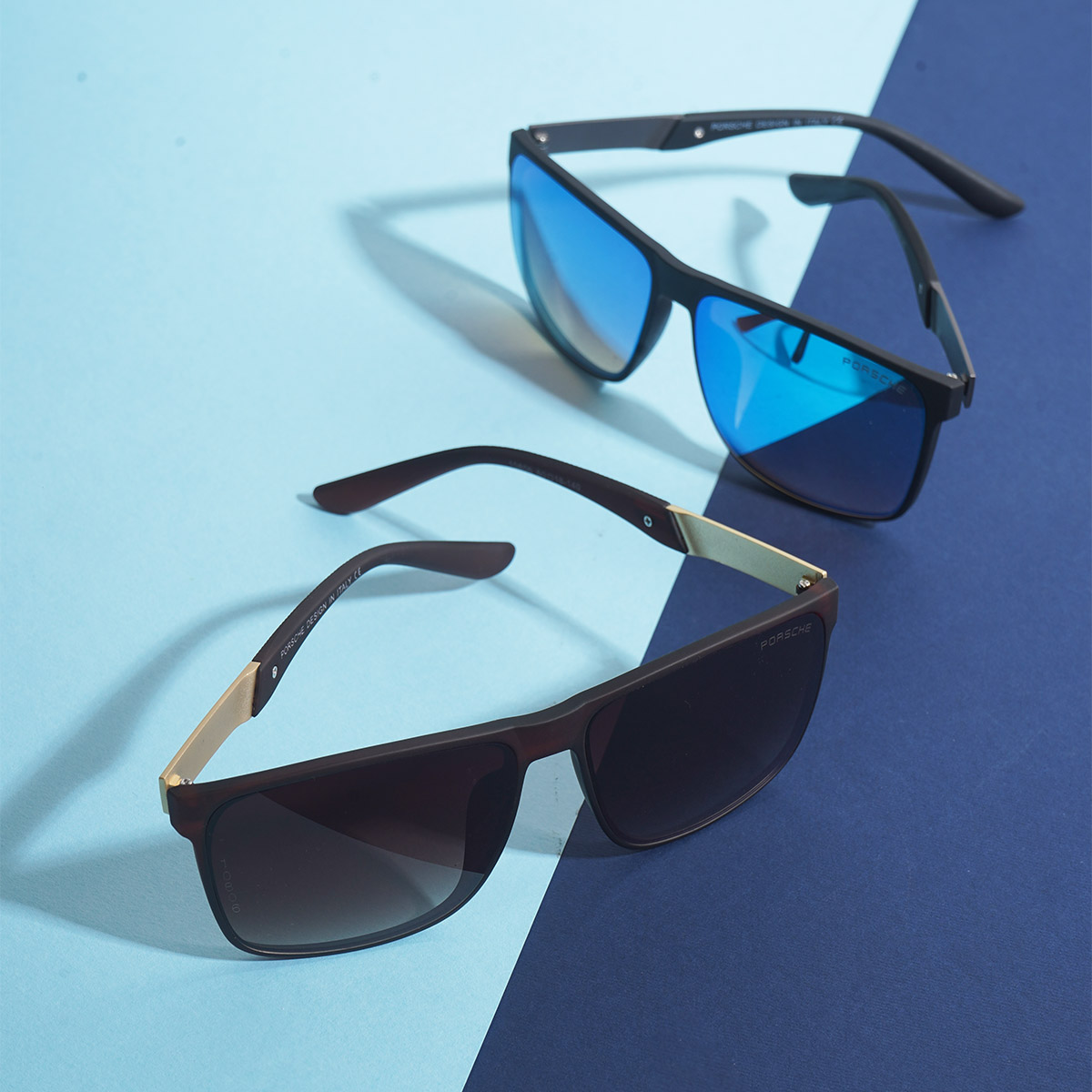 عینک قهوه ای مردانه مدل Porsche