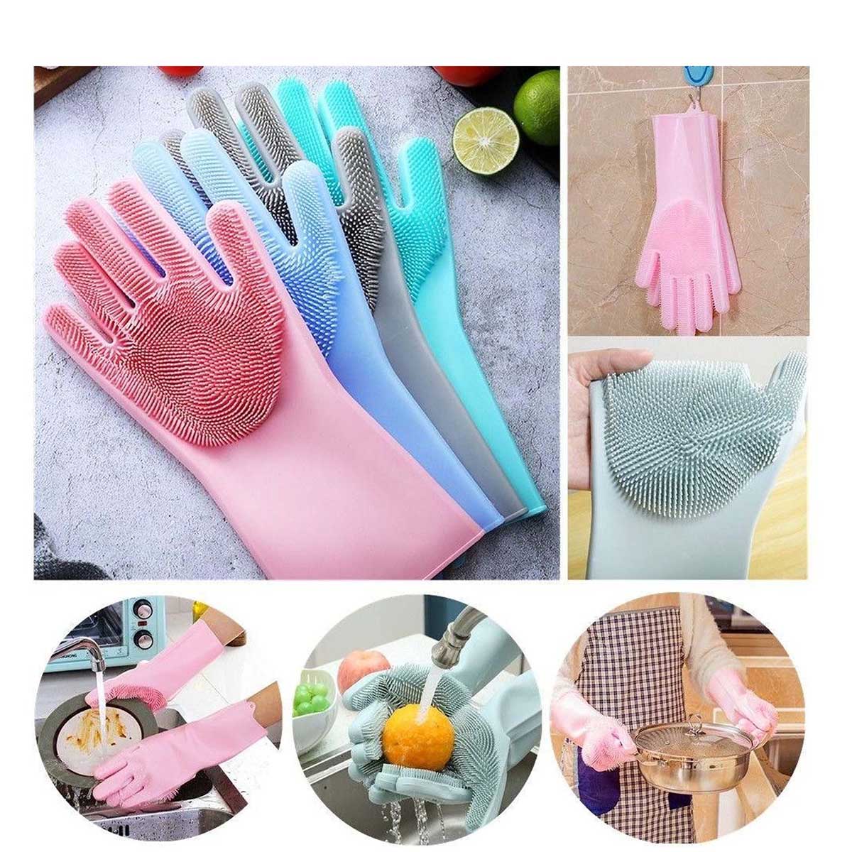 دستکش سیلیکونی اسکاچ دار مدل BETTEN