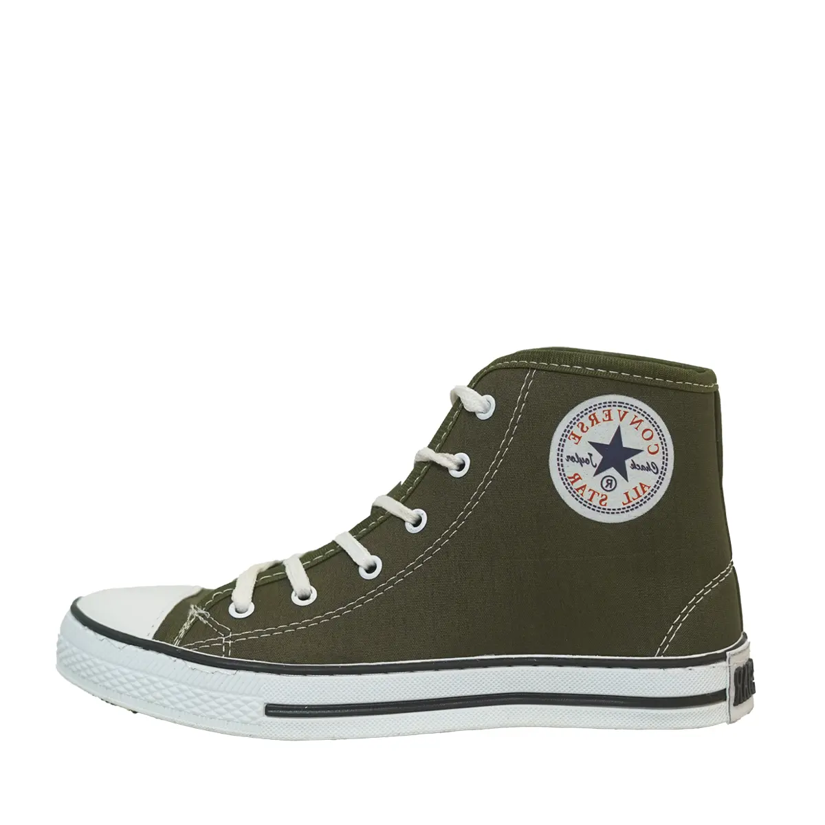 کفش ورزشی ساقدار سبز All Star زنانه مدلMobina