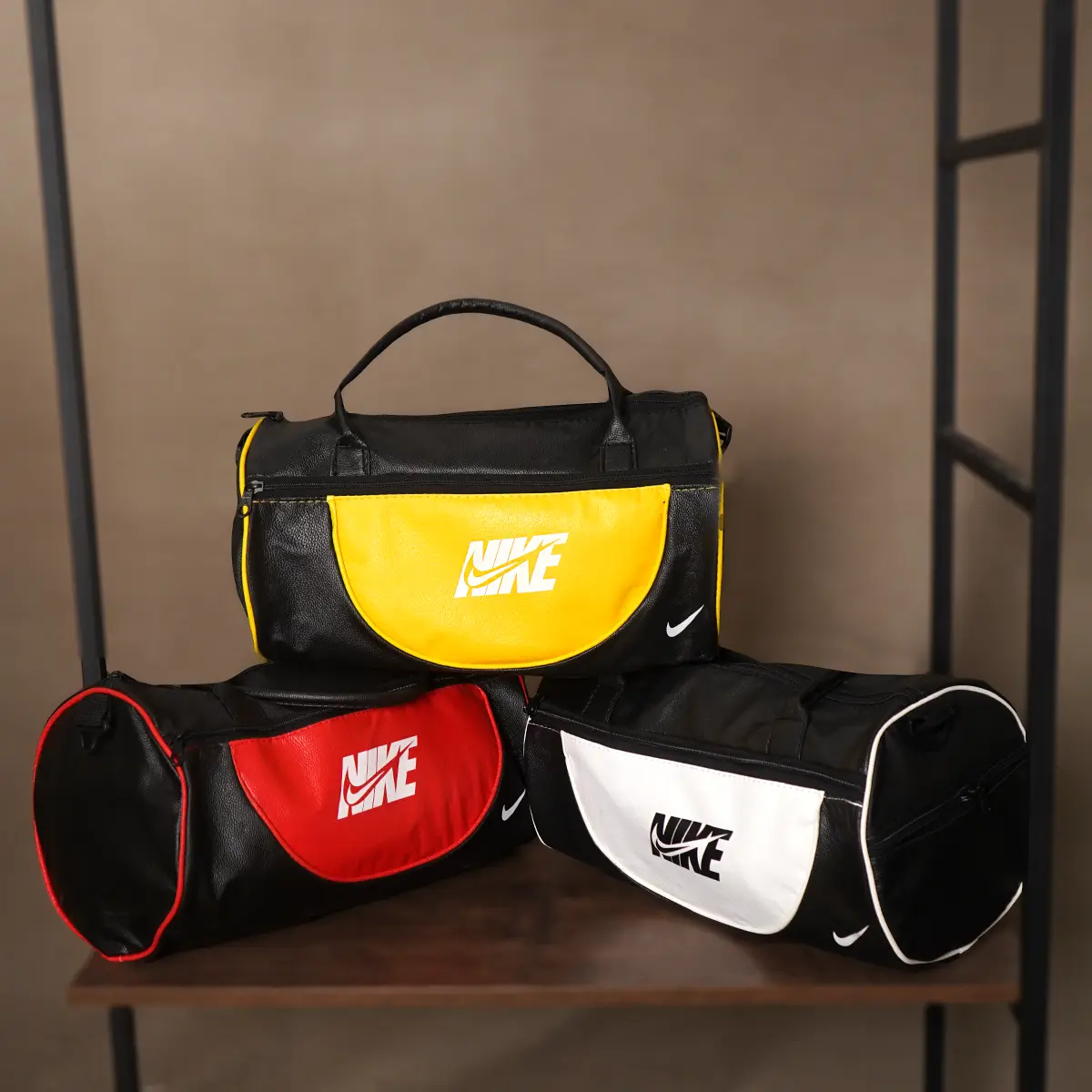 کیف ورزشی Nike مشکی زرد مدل N32