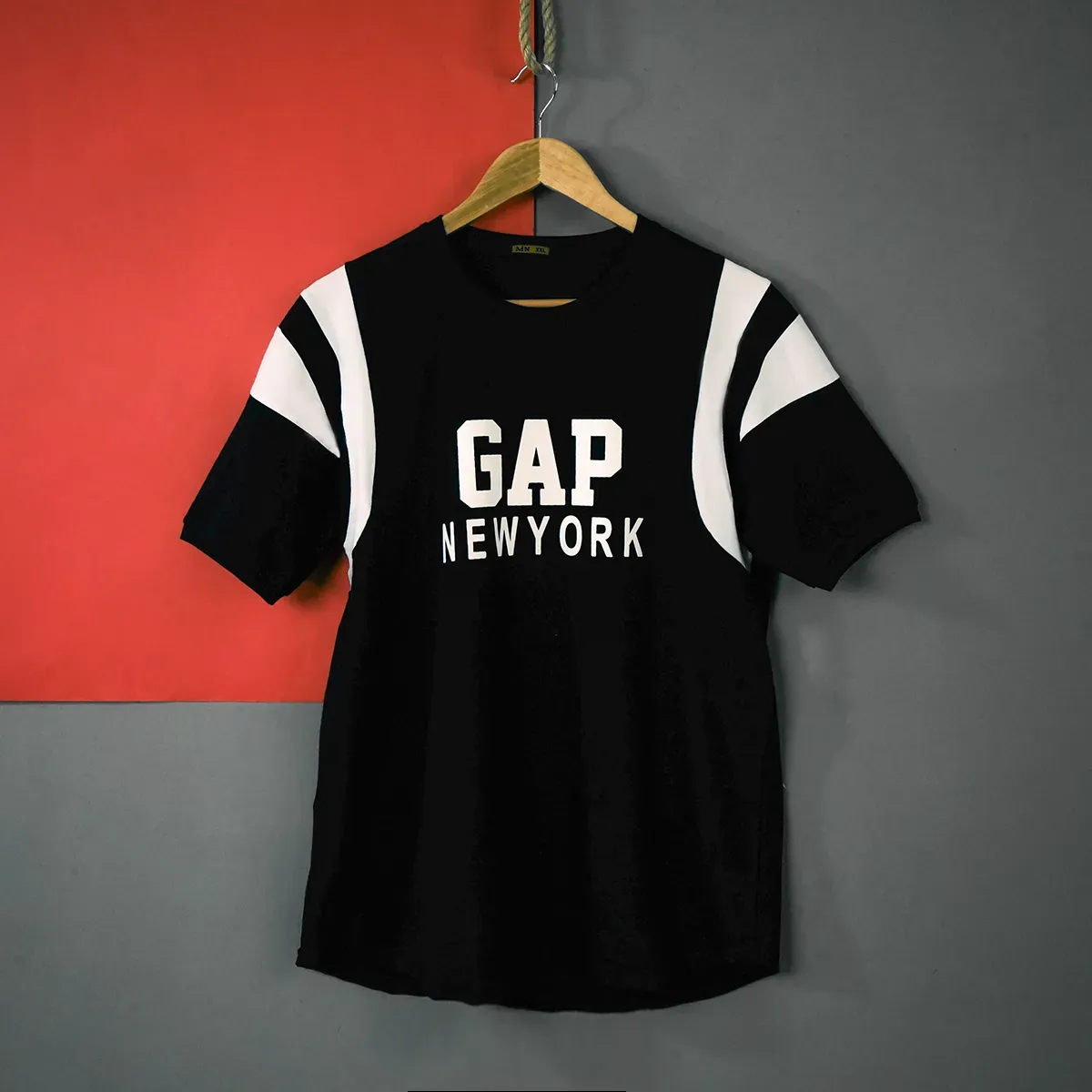 تیشرت مردانه مشکی مدل GAP Newyork