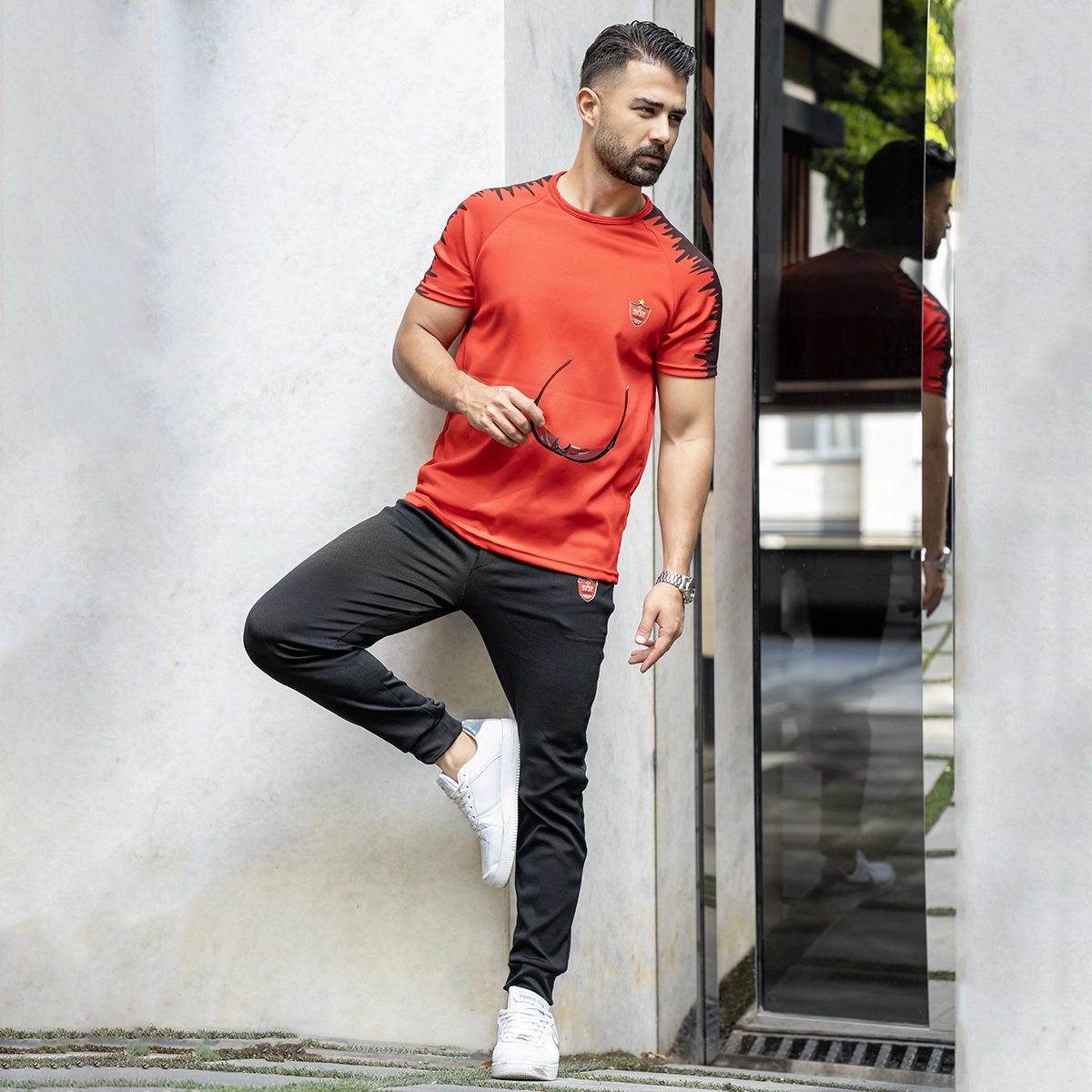 ست تیشرت شلوار پرسپولیس مردانه مدل j92