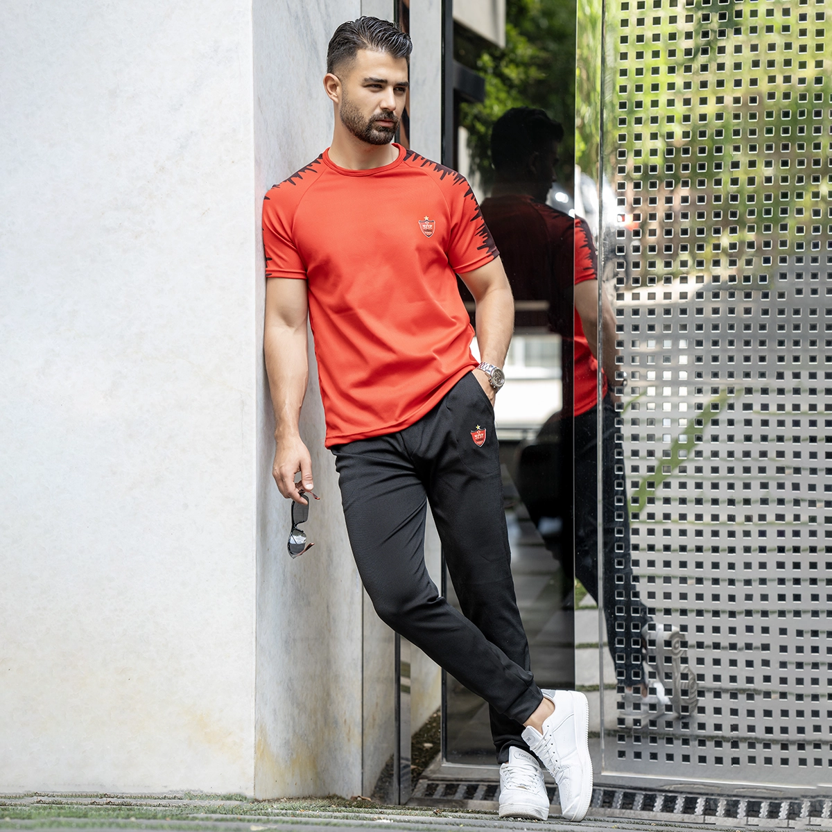 ست تیشرت شلوار پرسپولیس مردانه مدل j92