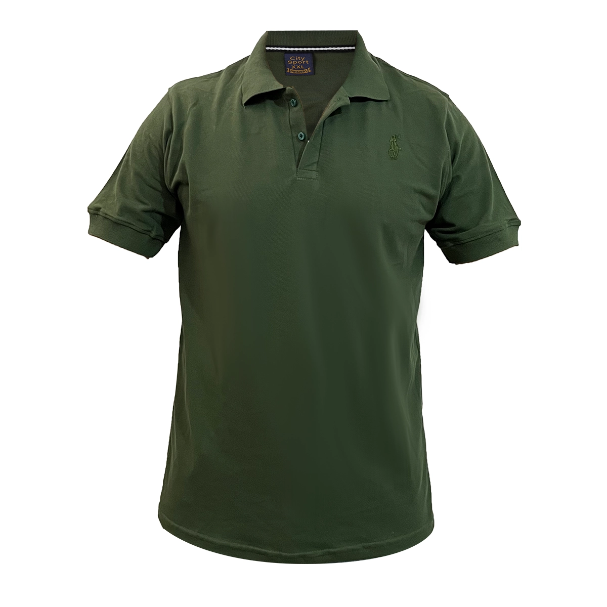 تیشرت مردانه جودون ساده سبز مدل Tiamo