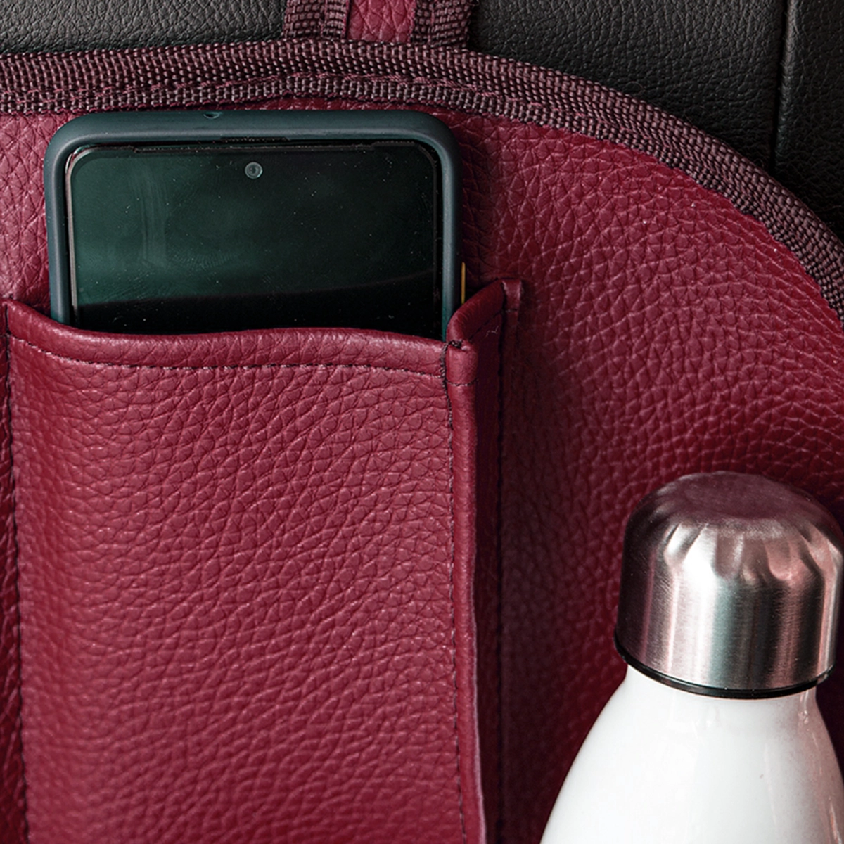 کیف پشت صندلی خودرو ( زرشکی )