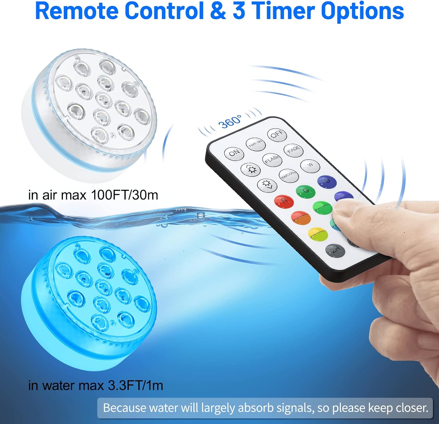 چراغ استخر کنترلی