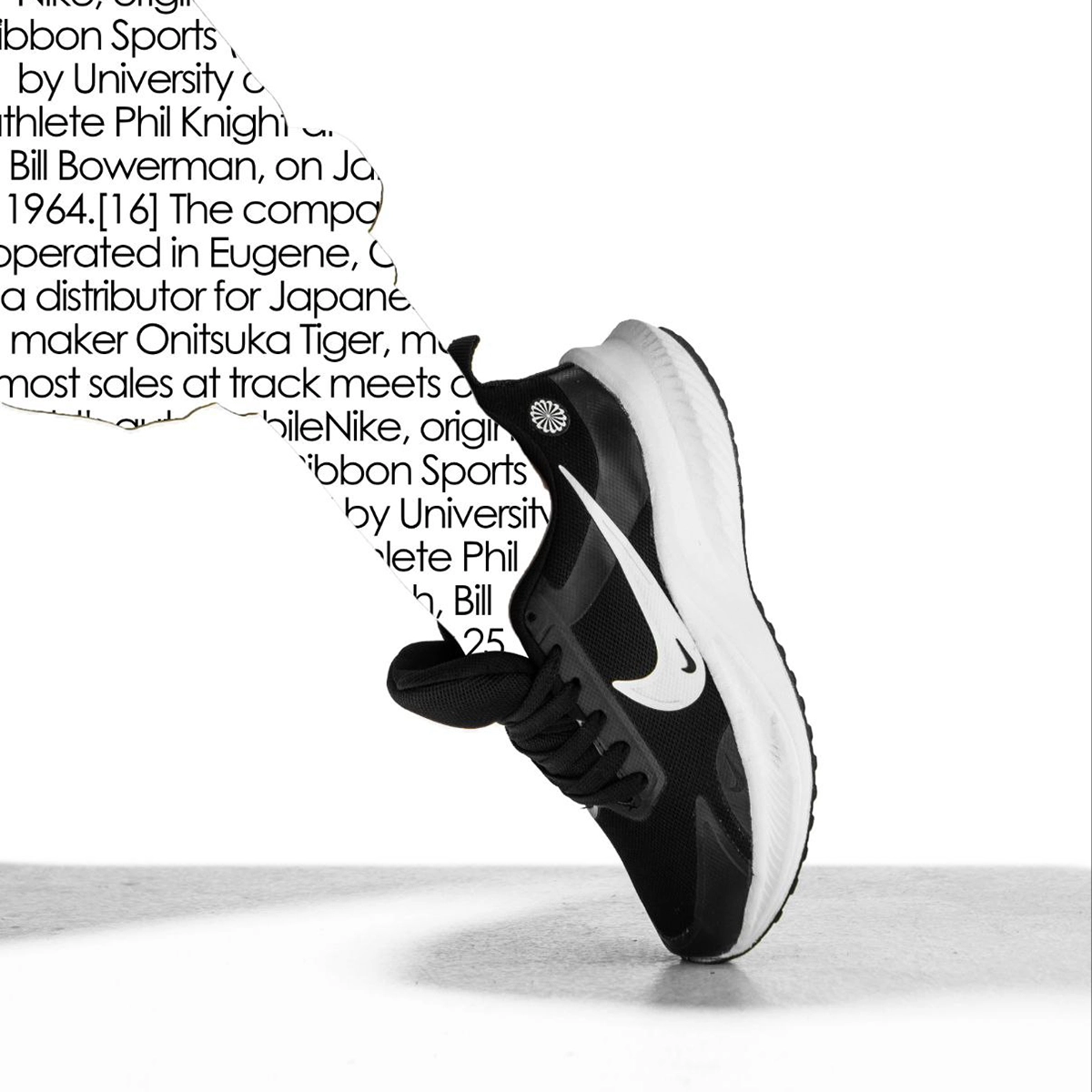 کفش ورزشی Nike زنانه مشکی مدل Taban