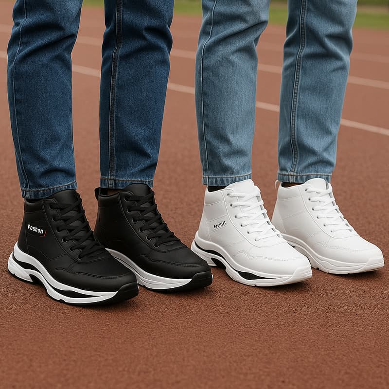 کفش ساقدار مردانه EMTO-سفید