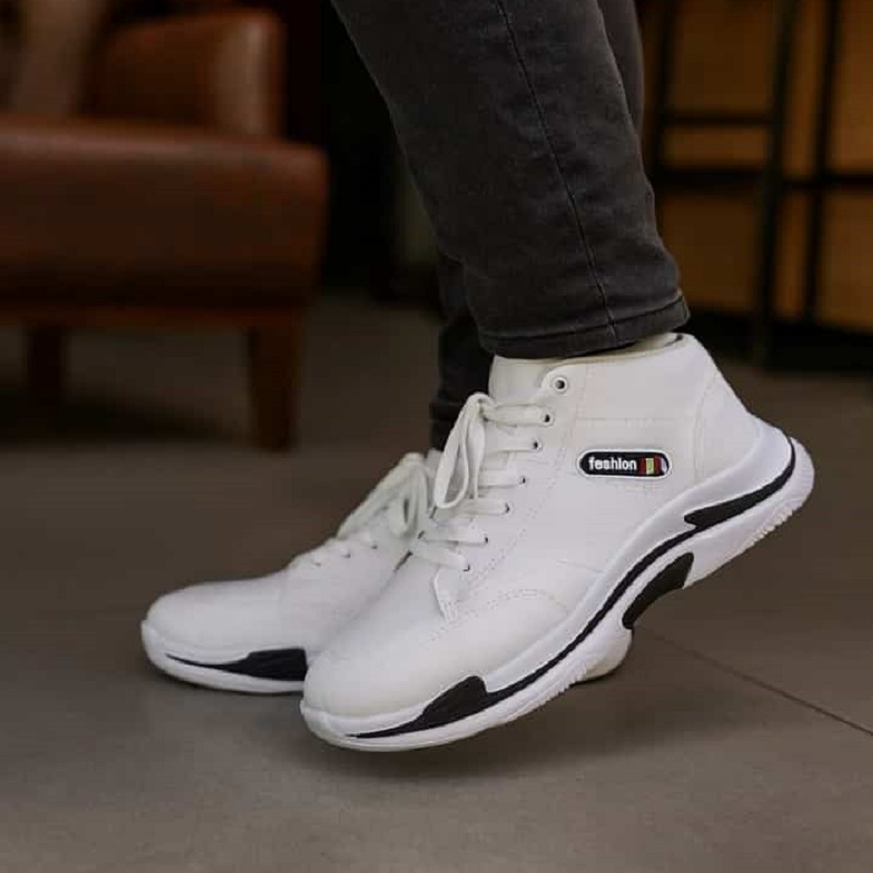 کفش ساقدار مردانه EMTO-سفید