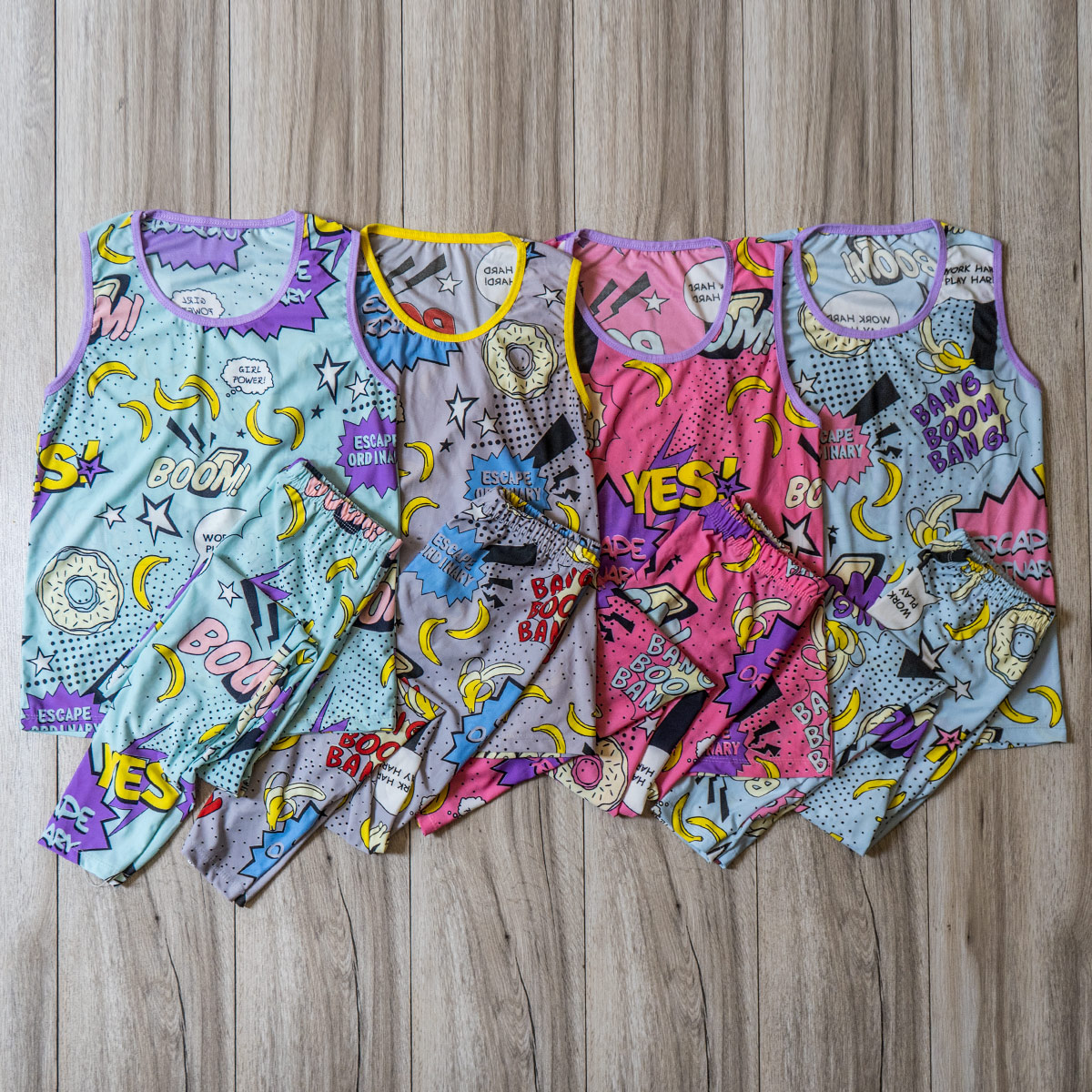 ست تاپ و ساپورت زنانه سبز مدل Emily