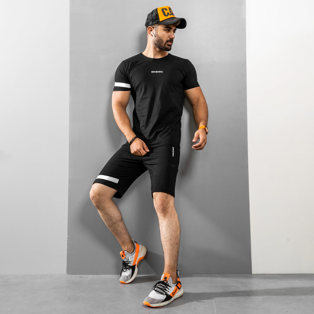 ست تیشرت شلوارک مردانه مدل Amot