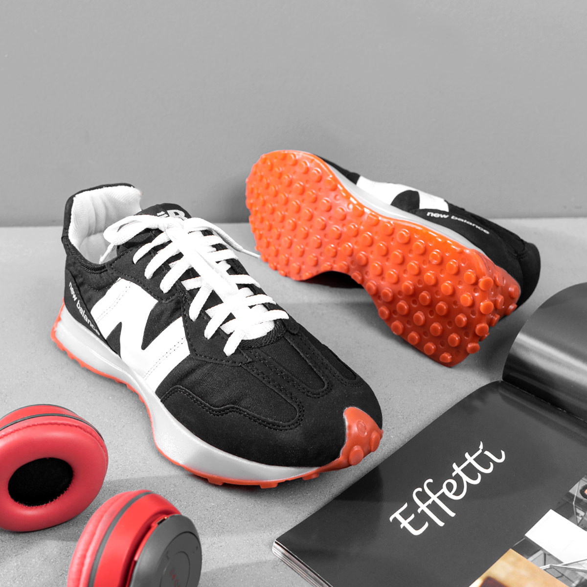 کفش ورزشی مردانه مشکی New Balance مدل Kanava