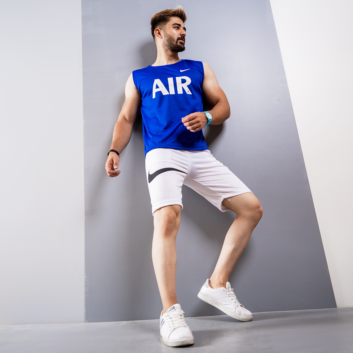 ست رکابی شلوارک Nike Air مردانه مدلMilano